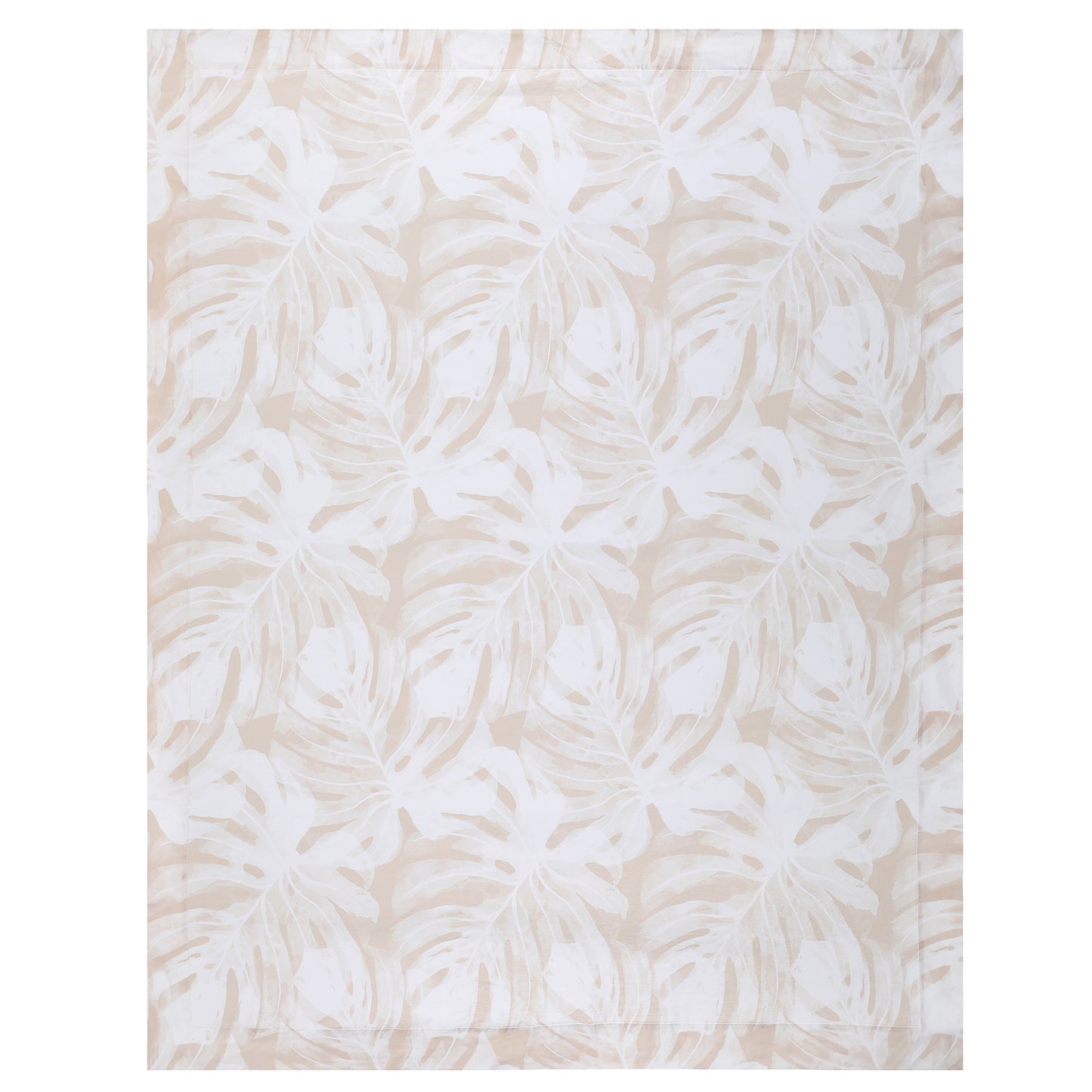 Bleached Monstera Tablecloth